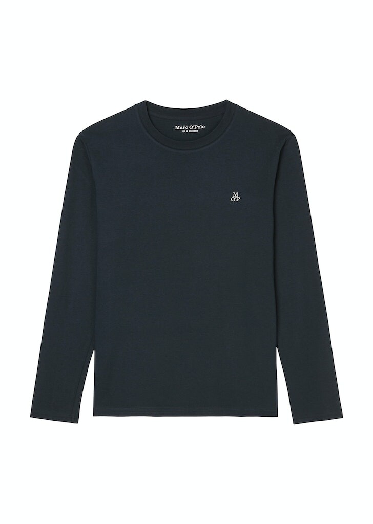 

Футболка Marc O'Polo Basic Longsleeve shaped, синий