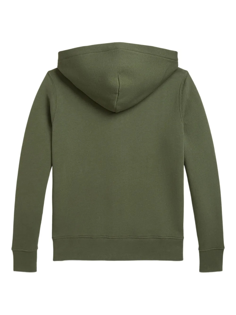 Толстовка с капюшоном из флиса на молнии POLO RALPH LAUREN KIDS, зеленый — фото 2