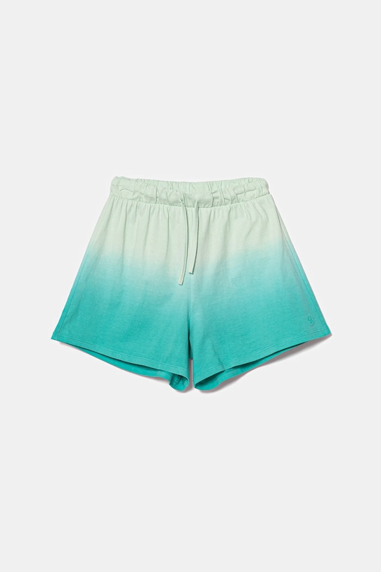 

Хлопковые детские шорты United Colors Of Benetton, бирюзовый
