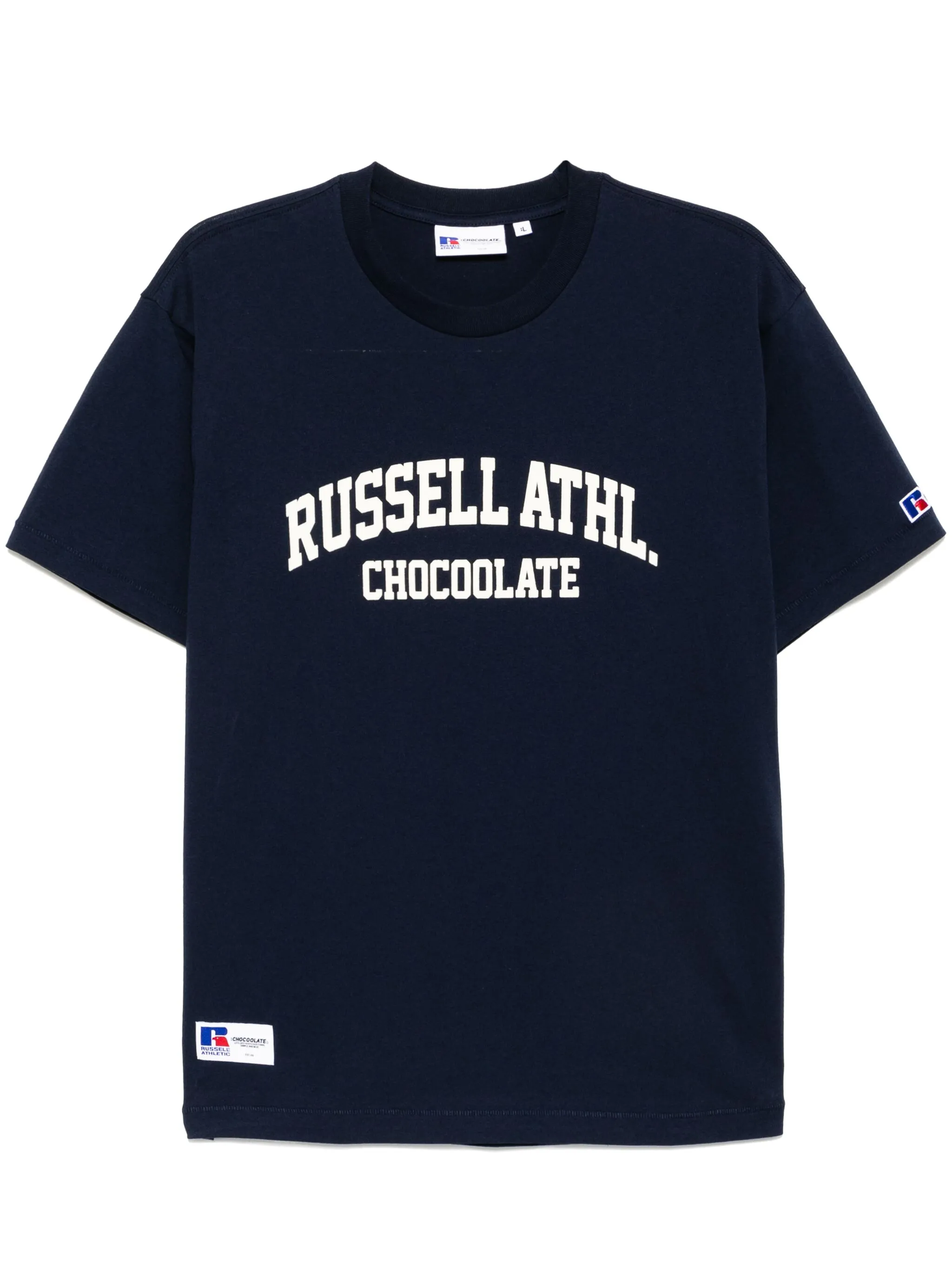 

Футболка из коллаборации с Russell Athletric Chocoolate, синий