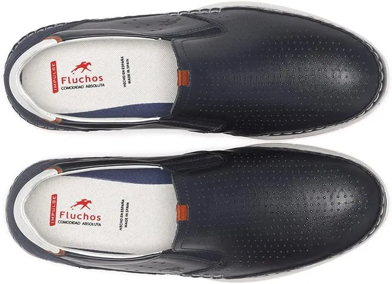 Струящиеся лоферы Huhnos YANNIC F1445 Fluchos, синий — фото 4