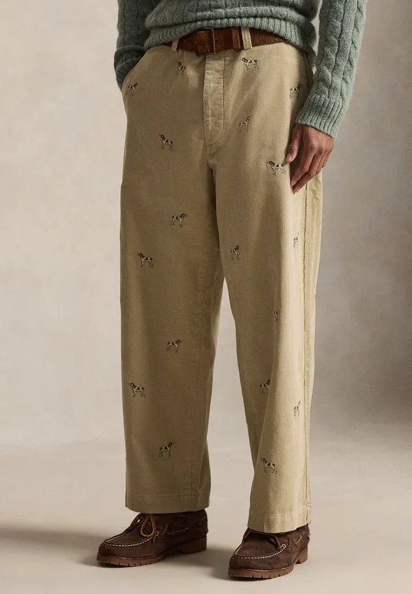 Большие вельветовые брюки-чиносы Polo Ralph Lauren, Paddock Tan