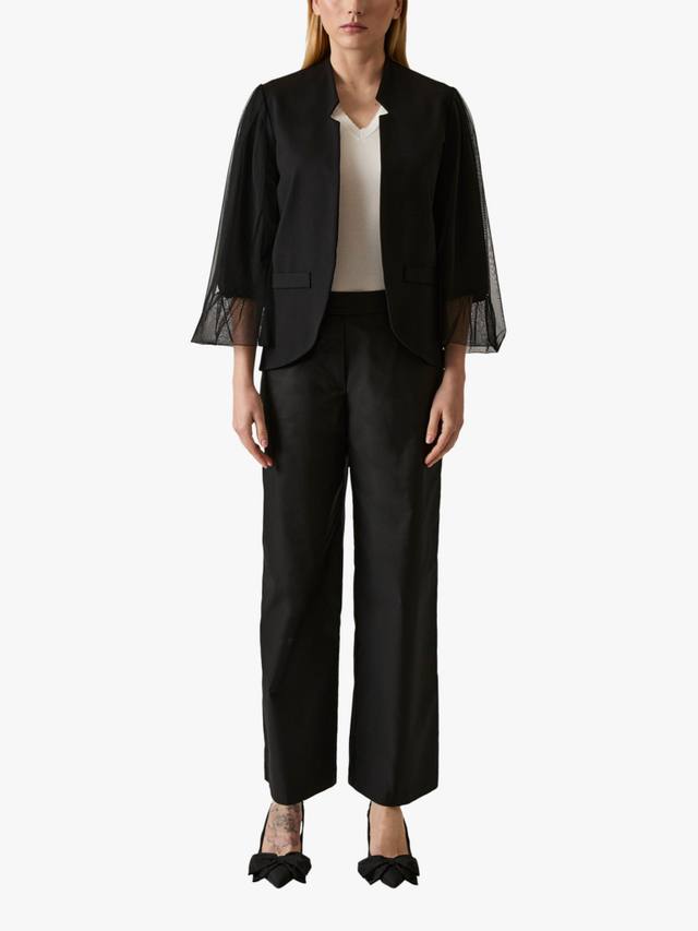 

Пиджак с рукавами из тюля James Lakeland, Black