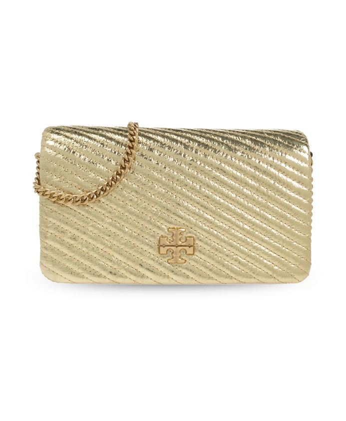 

Кошелек Кира на цепочке Tory Burch, желтый