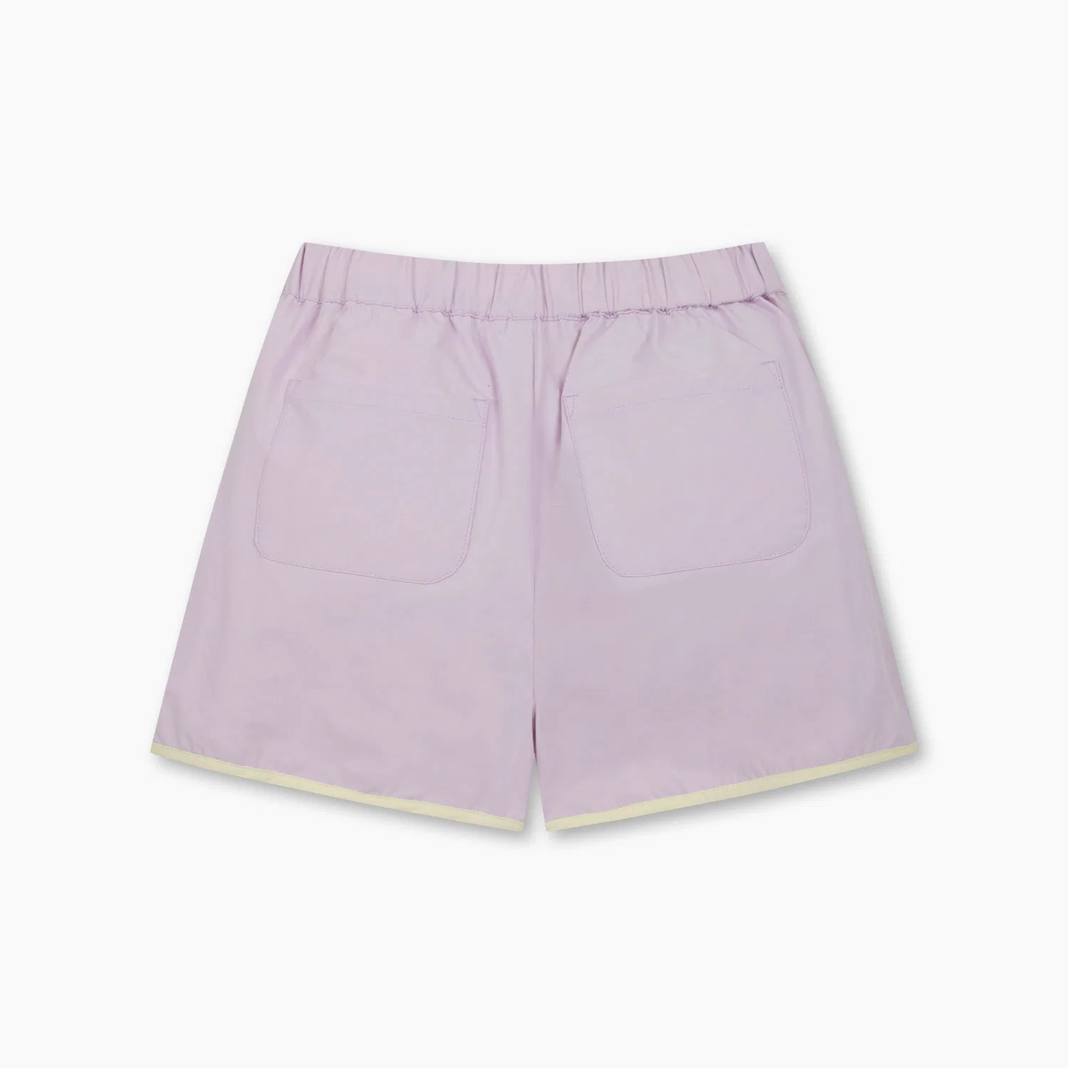 Детские шорты-дельфины из синтетической ткани 3/4 лавандовые от Benetton Kids — фото 2