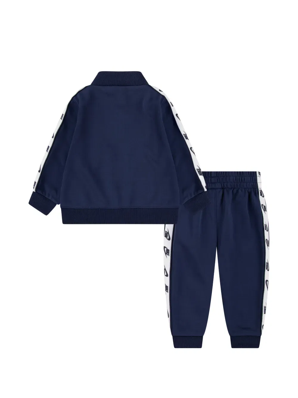 Спортивный костюм с логотипом на молнии Nike Kids, синий — фото 2