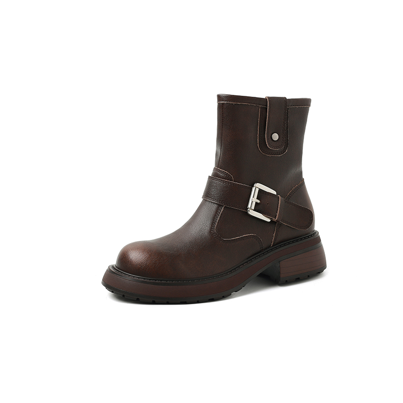 Yeezyy Reezy Коричневые женские ботильоны, цвет Brown