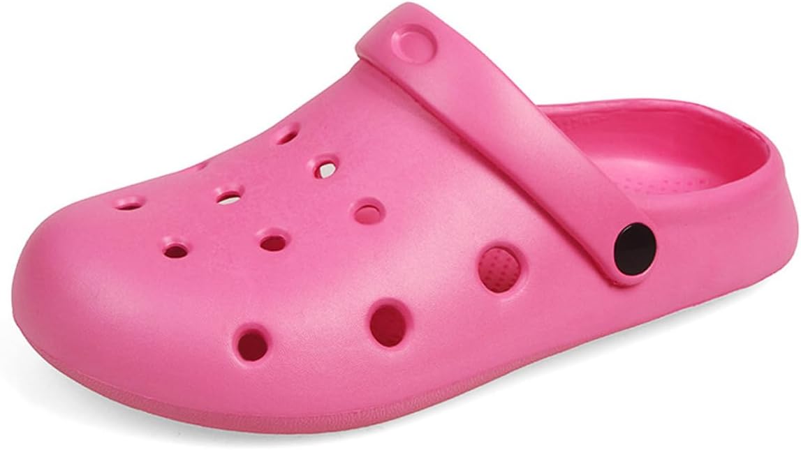 

Садовые сабо для женщин и мужчин, слипоны-мюли, удобные шлепанцы для дома и улицы, повседневная обувь с нескользящей подошвой и воздушной подушкой, толстая подошва Ecogbd, розовый