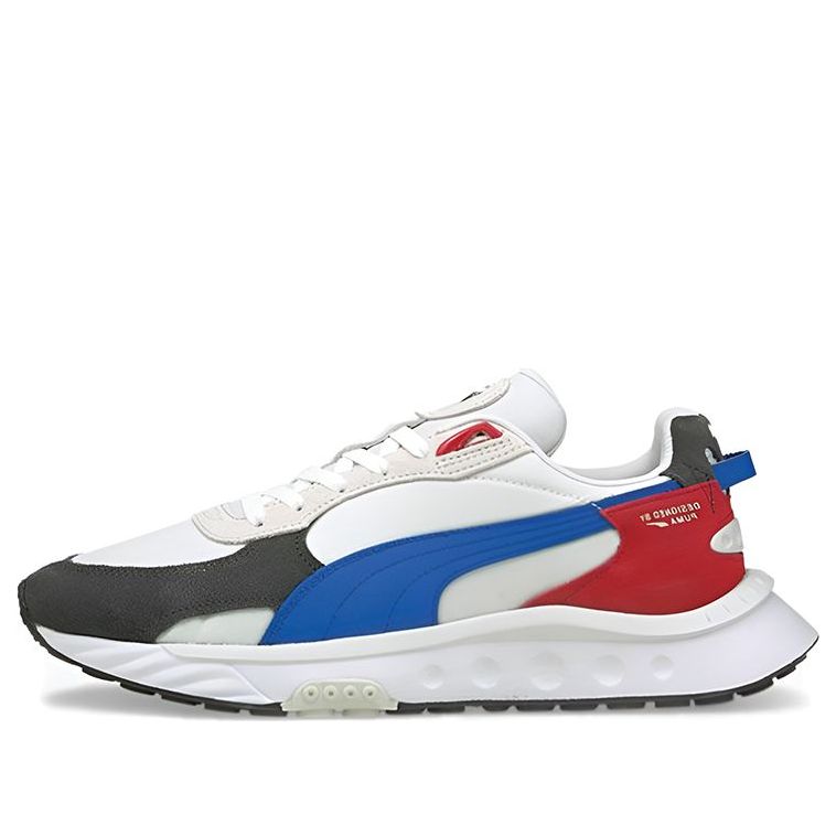

Кроссовки PUMA Wild Rider 'Rollin' - Ebony White' 381517-04, красный