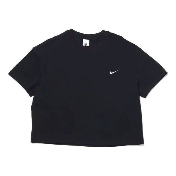 

Футболка с надписью «swoosh» Nike, черный