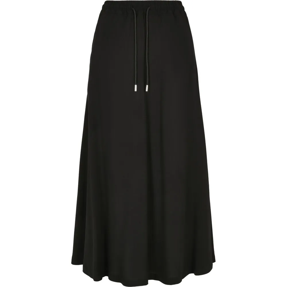

Юбка Urban Classics Viscose midi, черный