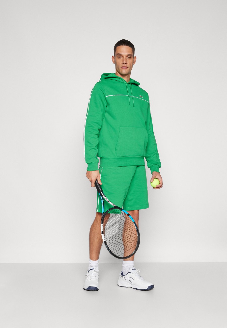 Худи Lacoste Sport HOODIE TAPE, Calathea/Green — фото 2