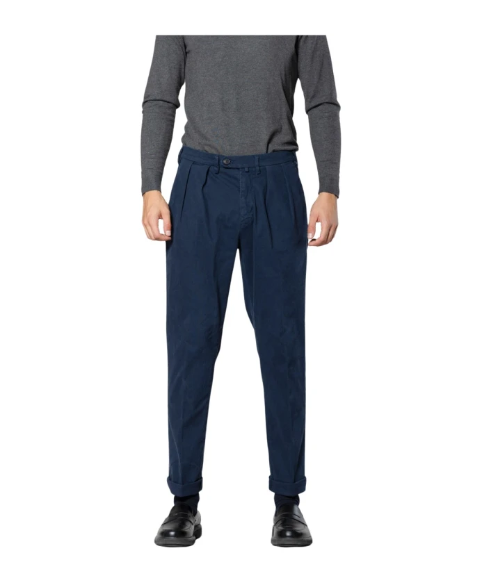 

Бостонские брюки-чиносы с двумя ступнями Mason'S, синий