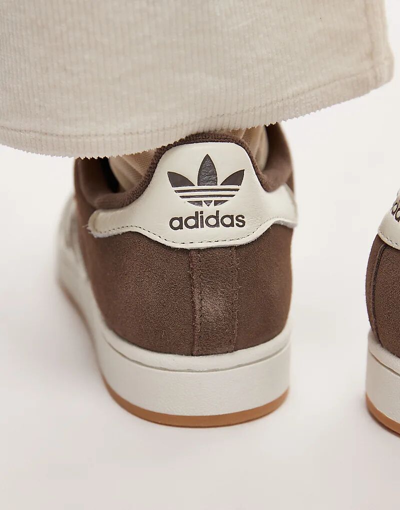 Кроссовки Adidas Originals Superstar II коричневого цвета — фото 4