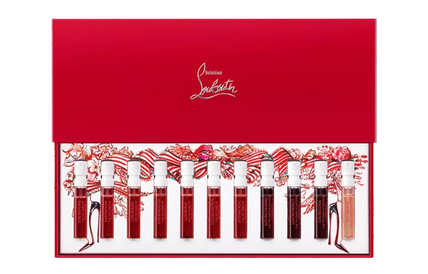 

Набор пробников духов CL, полная коллекция, пробный бокс-сет, парфюмерная вода 2мл*11 Christian Louboutin