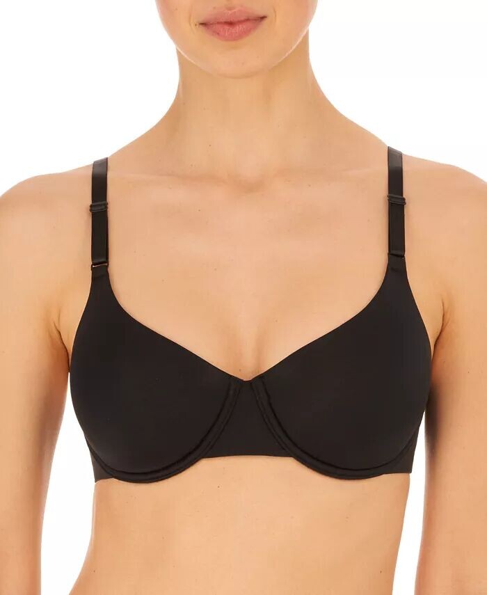 

Женские жидкие бюстгальтеры Full Fit Contour на косточках 731325 Natori, черный
