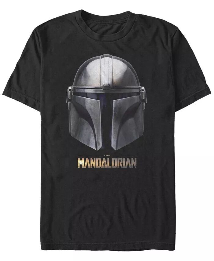 

Футболка мужская с коротким рукавом Mandalorian Helmet Crew Fifth Sun, черный