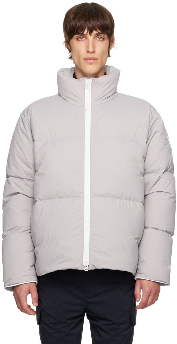 

Серый пуховик Awrence Puffer Canada Goose