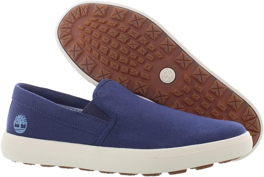 Timberland Men's Ashwood Park Ek+ Fabric Gore Slip-On, Navy Canvas — фото 2
