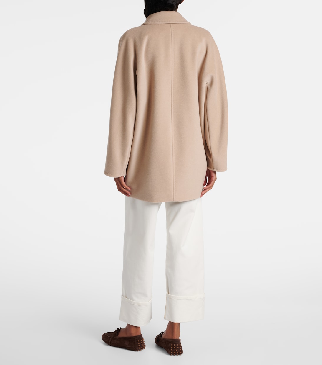 Пальто Rebus 101801 Icon из шерсти и кашемира Max Mara, Avena — фото 3