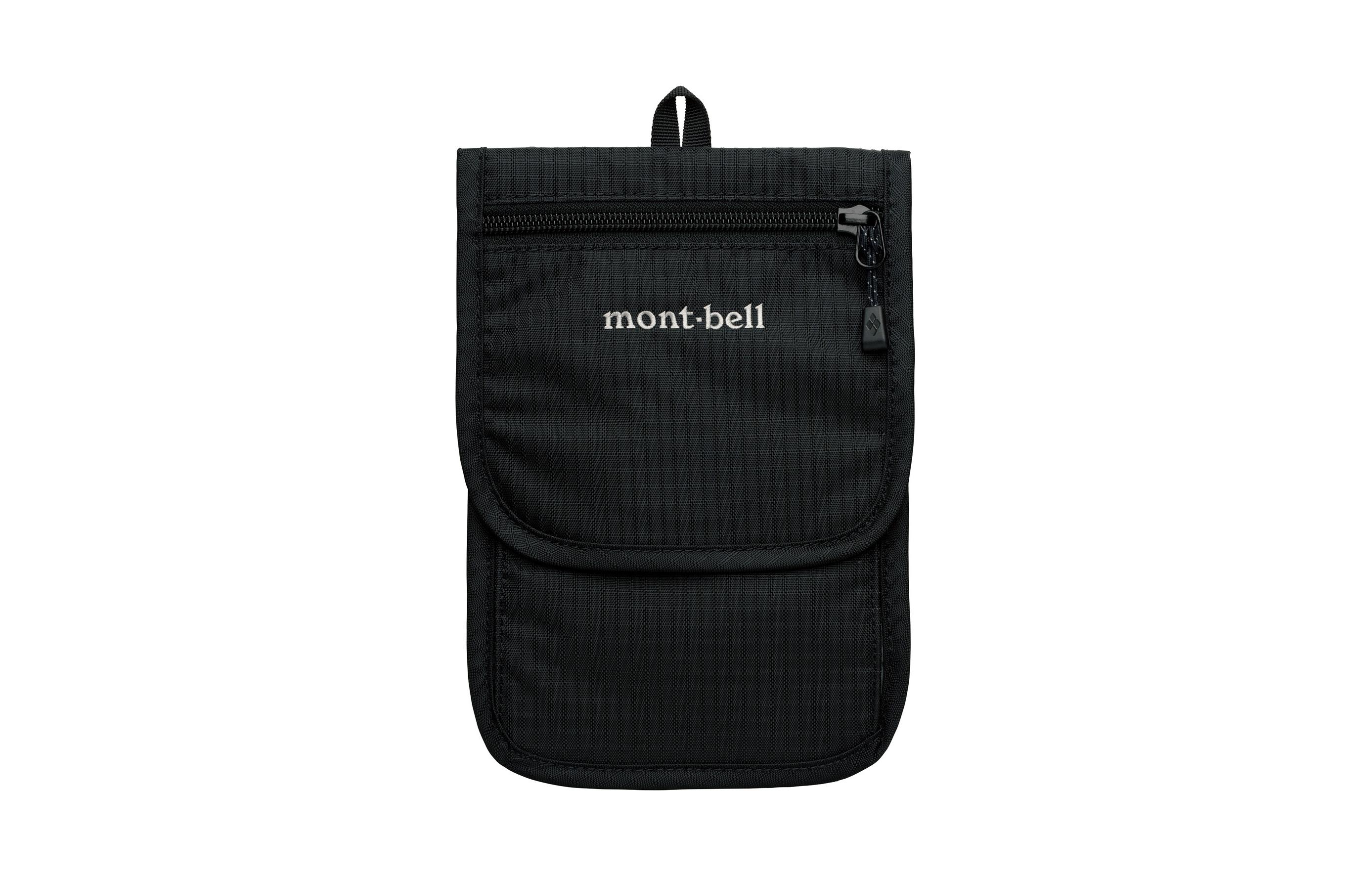

MONTBELL Нейлоновый кошелёк унисекс чёрный, Black