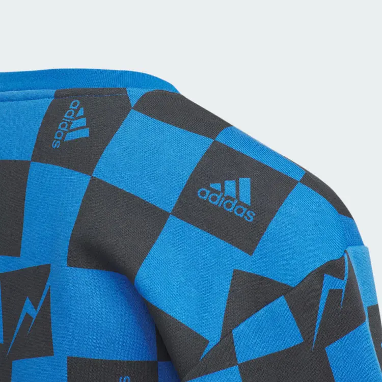 Футболка Air Force Blue для подростков Adidas — фото 4