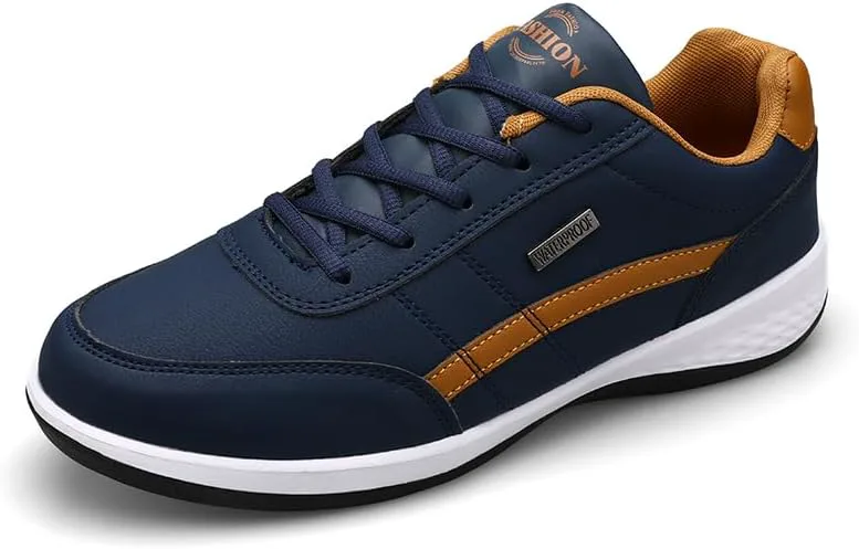 

Мужские ортопедические кроссовки на шнуровке ZDLJYL, модные мужские кроссовки, простые повседневные туфли для мужчин, противоскользящие низкие прогулочные кроссовки для тенниса, удобные, синий