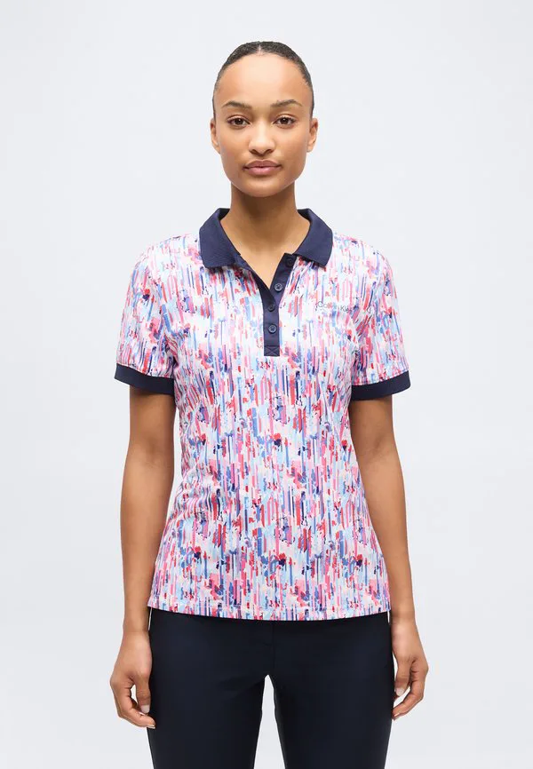 Поло с принтом "глинда" Calvin Klein Golf, Multi-Coloured