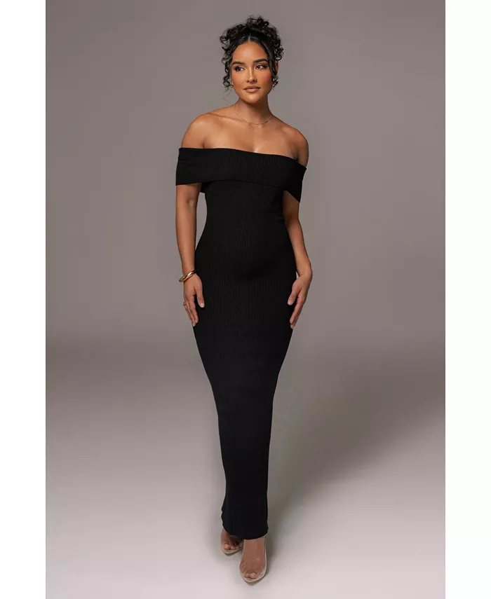 

Женское платье макси Custom Maxi Dress JLUXLABEL, черный