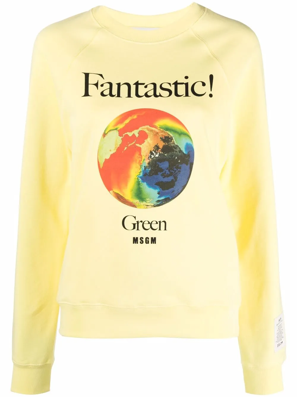 

Толстовка Fantastic с логотипом MSGM, желтый
