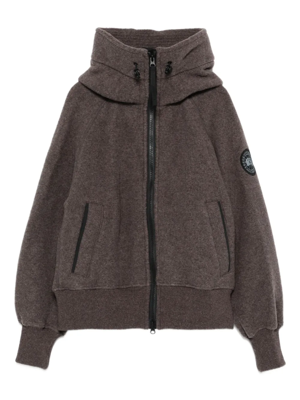 

Куртка с капюшоном на молнии Canada Goose, коричневый