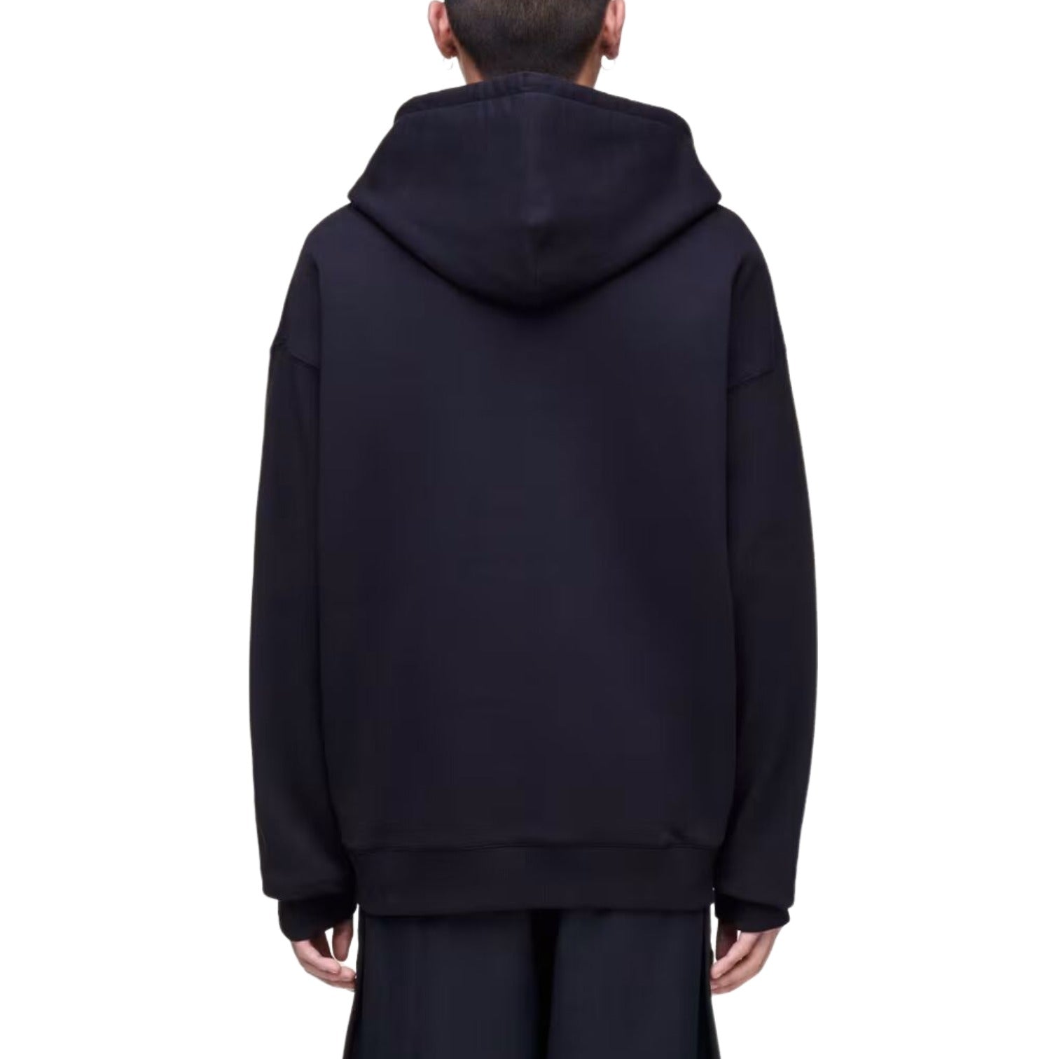 Худи Adidas Y-3 Bruched Terry GFX, черный — фото 4