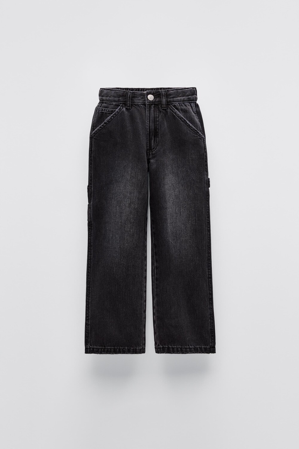 

Джинсы плотника ZARA, черный