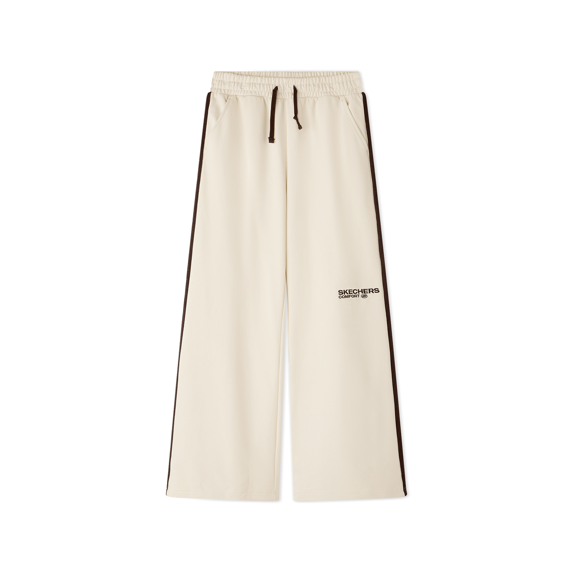 

Спортивные брюки Sports Alliance Series вязаные женские Skechers, слоновая кость