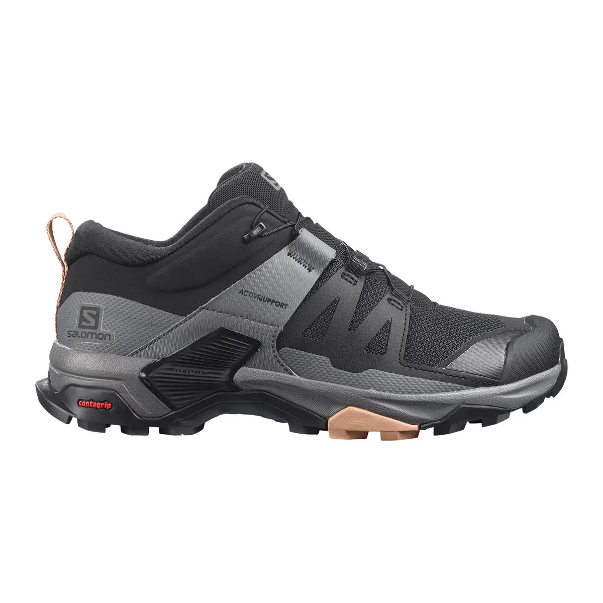 

Женские походные ботинки Salomon X Ultra 4, черный/серый