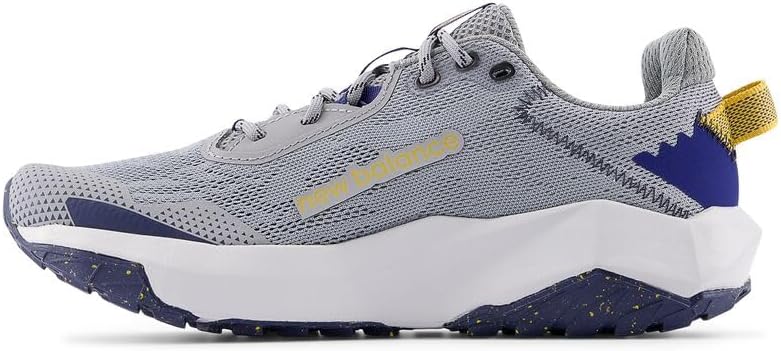 

Детские кроссовки New Balance Dynasoft Nitrel V6 на шнуровке (унисекс), синий/серый/золотой