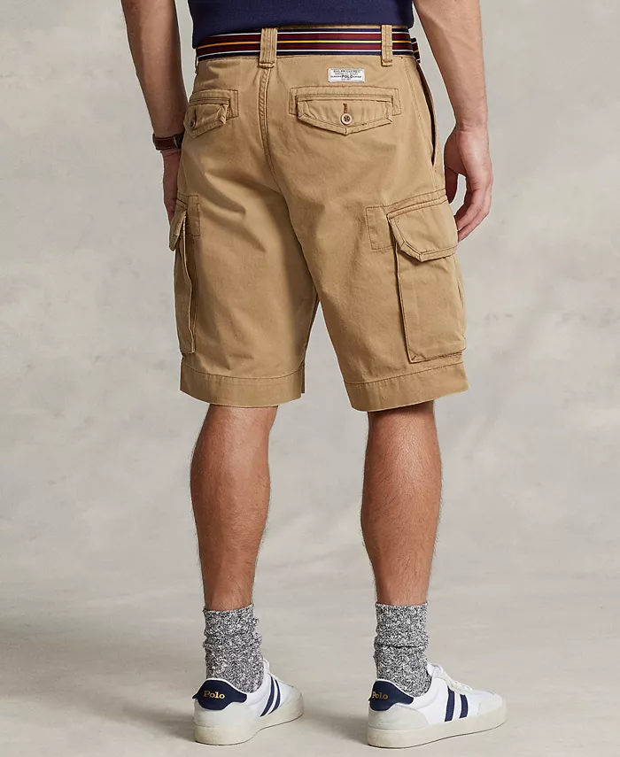 Мужские шорты, 10.5" Classic Gellar Cargos Polo Ralph Lauren, коричневый/бежевый — фото 3