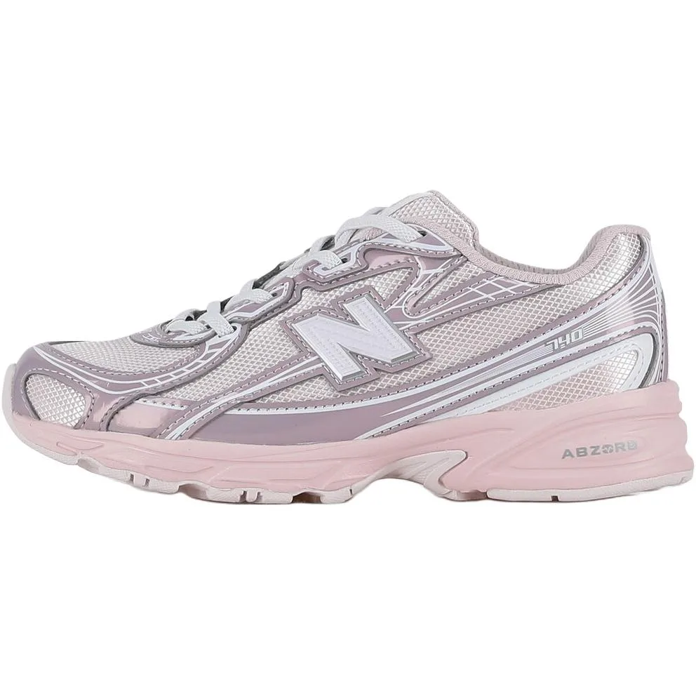 New Balance Кроссовки NB 740 Low top для детей, светло-розовые с серебристым