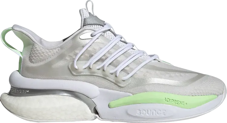 

Кроссовки Wmns AlphaBoost V1 'White Green Spark', белый