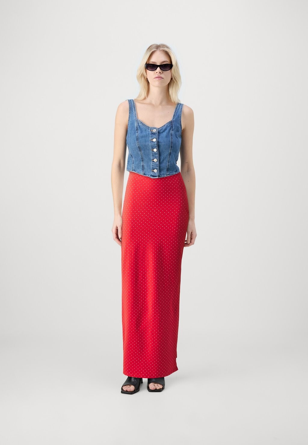 

Юбка макси ONLLEXI SKIRT ONLY, красный