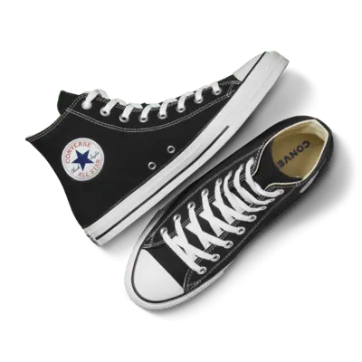 Кроссовки Nike Converse Chuck Taylor All Star High Top Unisex Shoes, черный — фото 4