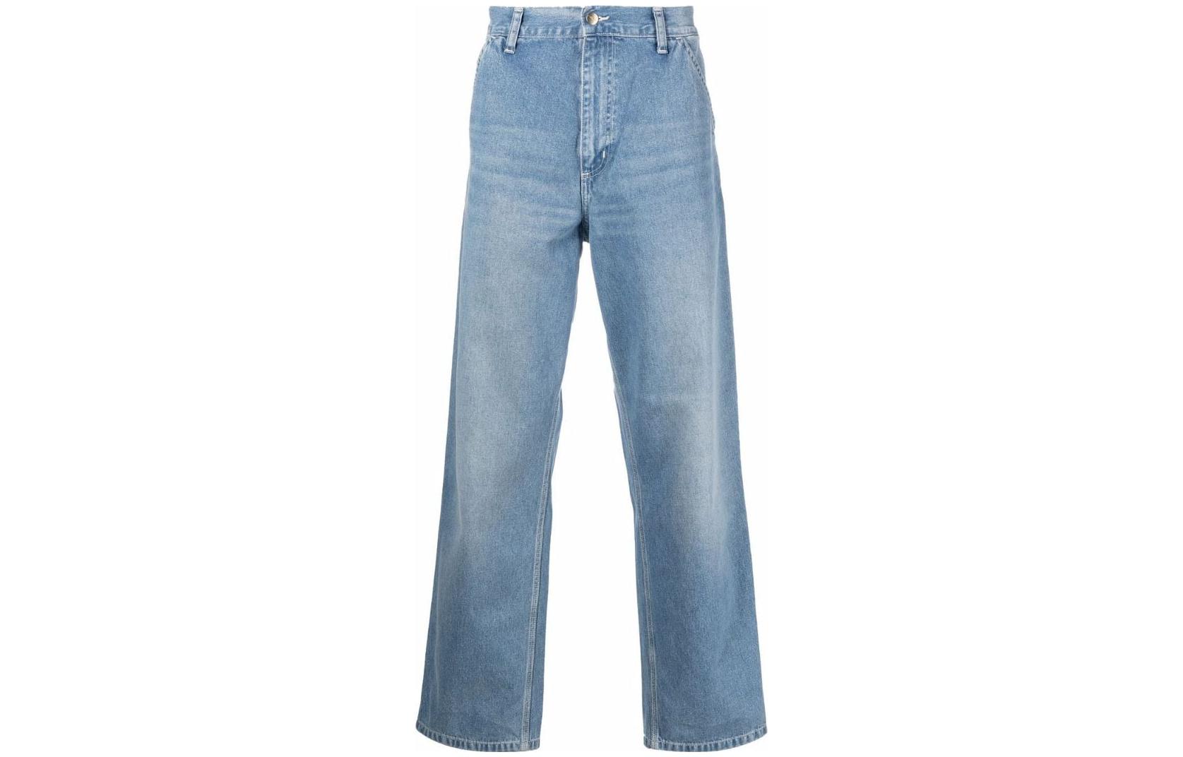 

Простые джинсы прямого кроя средней посадки Carhartt WIP, синий