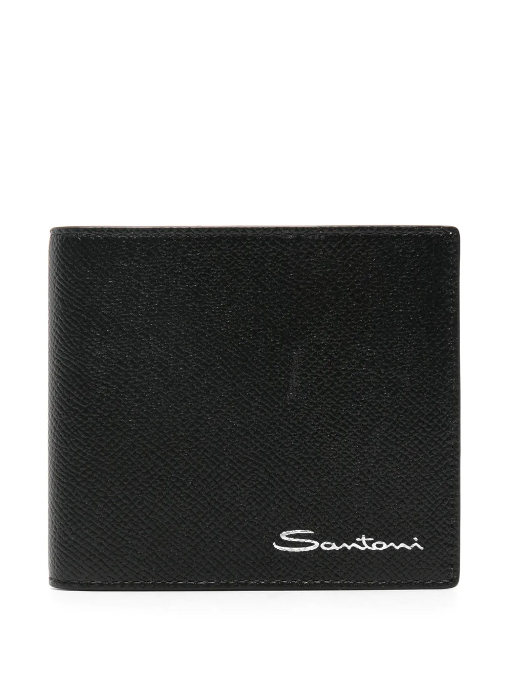 

Складной кошелек Santoni, черный