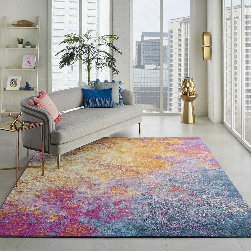 

Красочный ковер Nourison Passion, цвет Sunburst