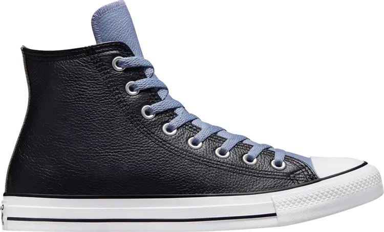 

Кроссовки Chuck Taylor All Star Leather High 'Black Thunder Daze Blue', черный