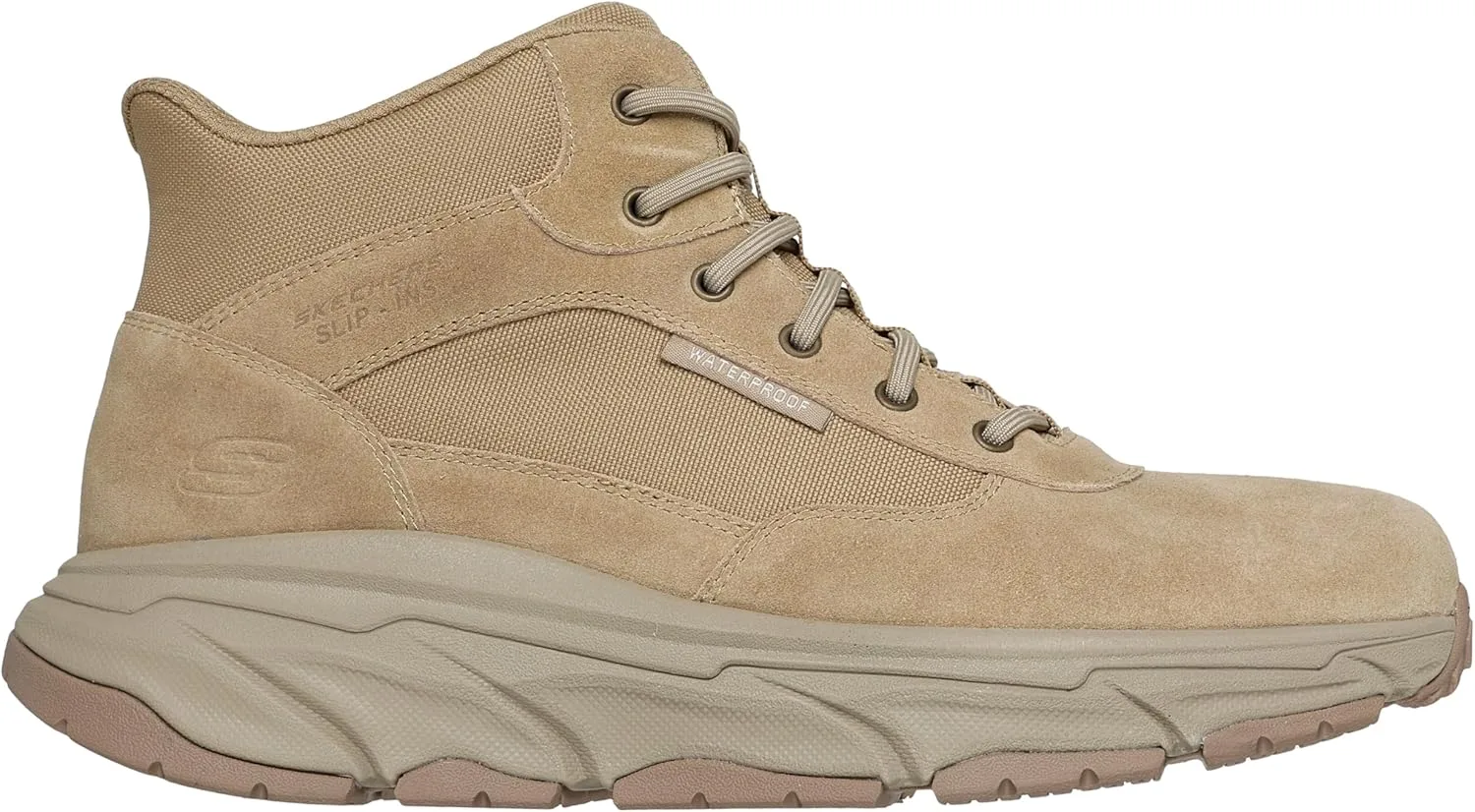 Мужские тактические военные ботинки Skechers D'lux Journey Sr-Duross с эластичной шнуровкой — фото 2