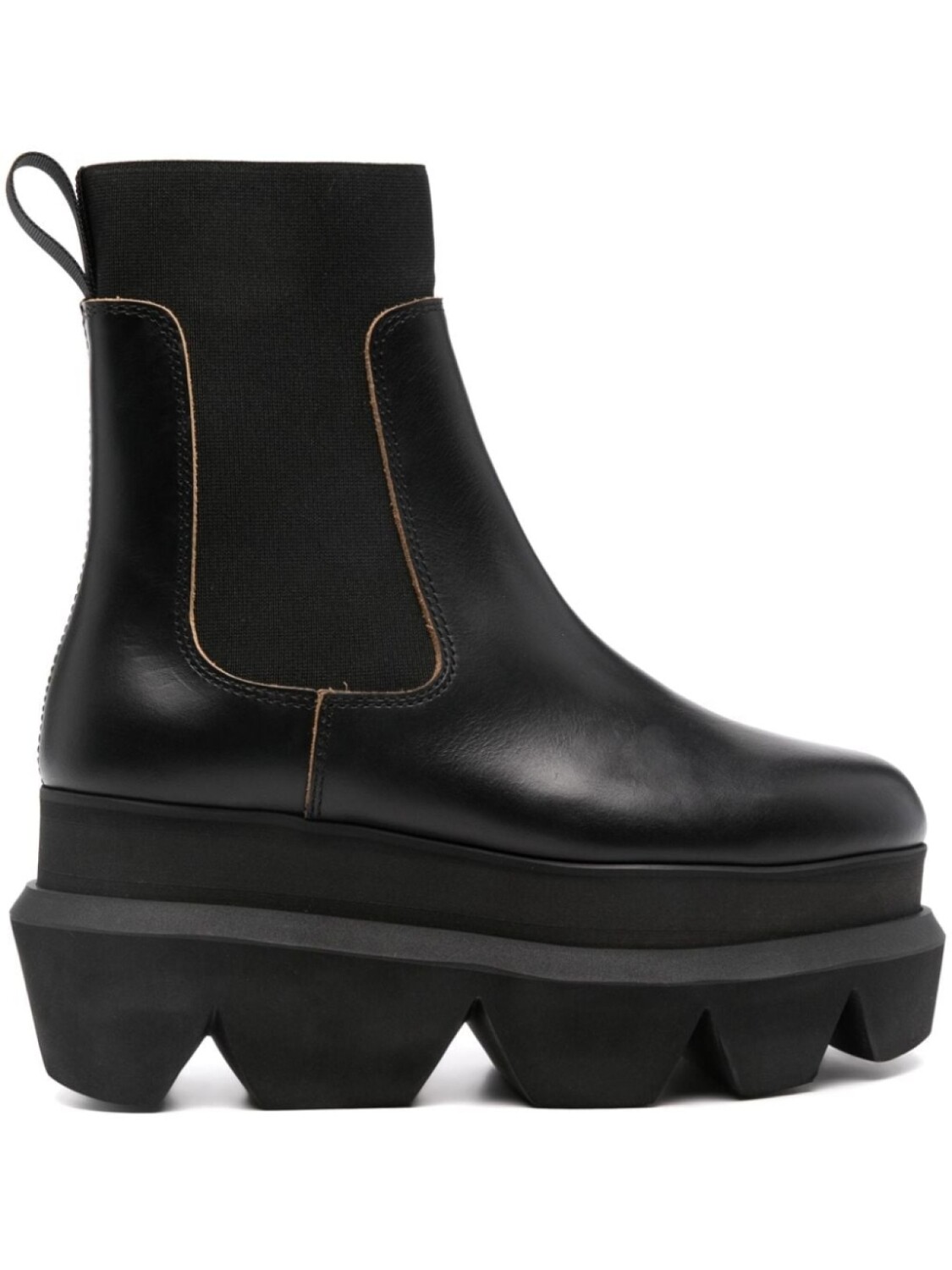 

Sacai ботинки челси, черный