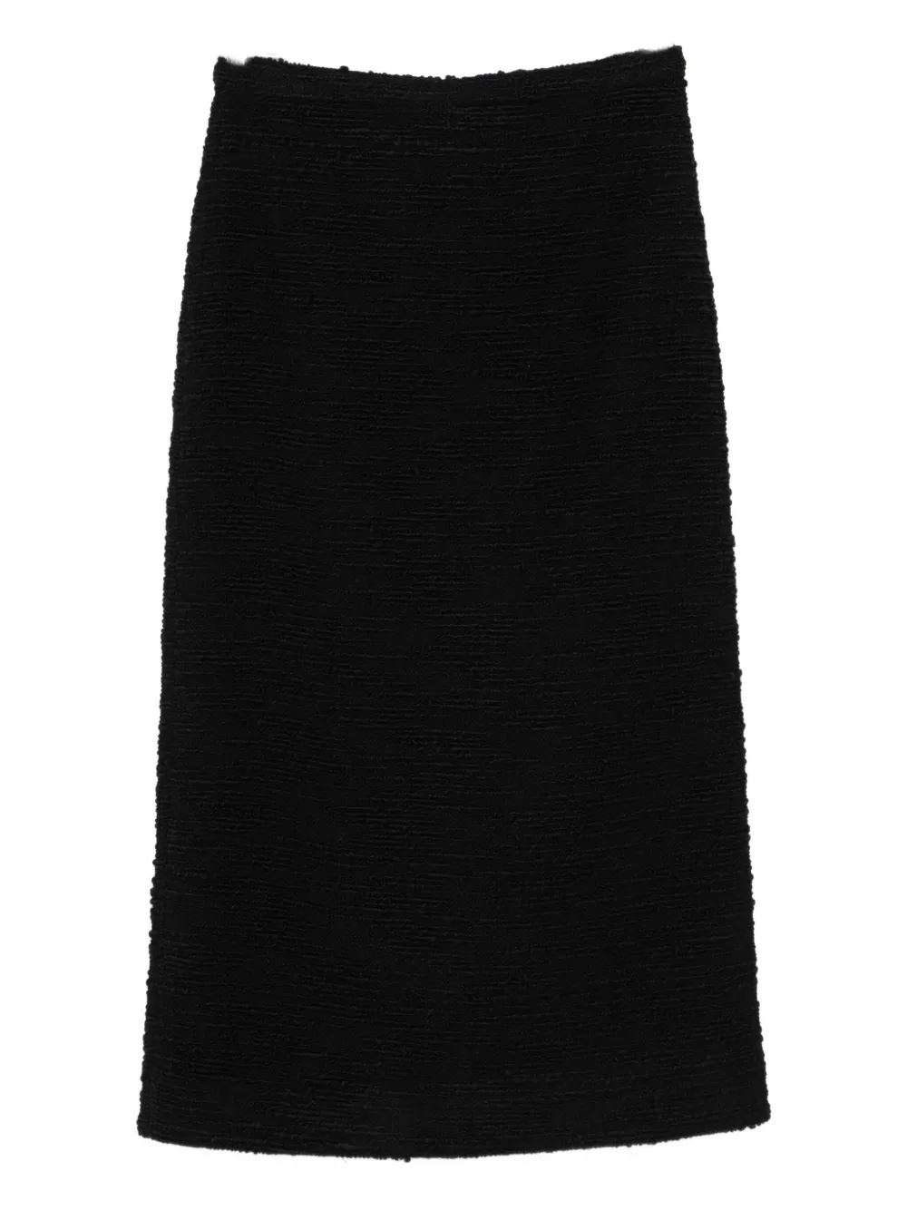 

Миди-юбка из твида Valerie Liberowe, черный