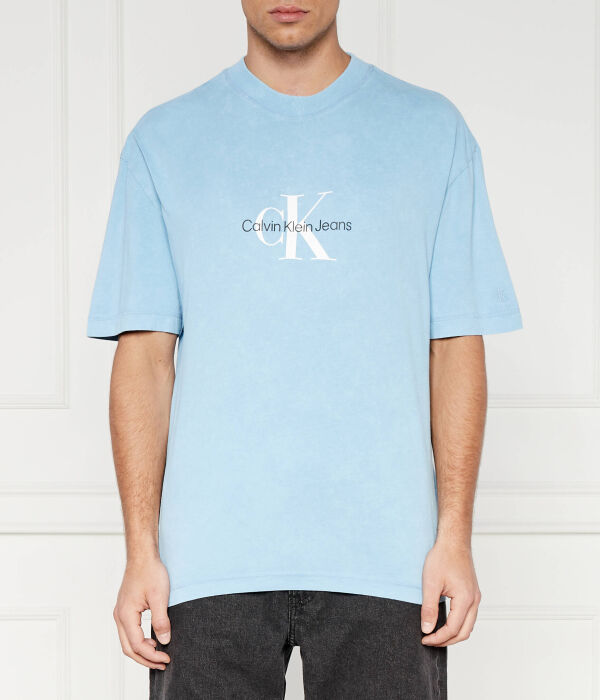 

Футболка Calvin Klein Jeans Archeval Monologo, голубой