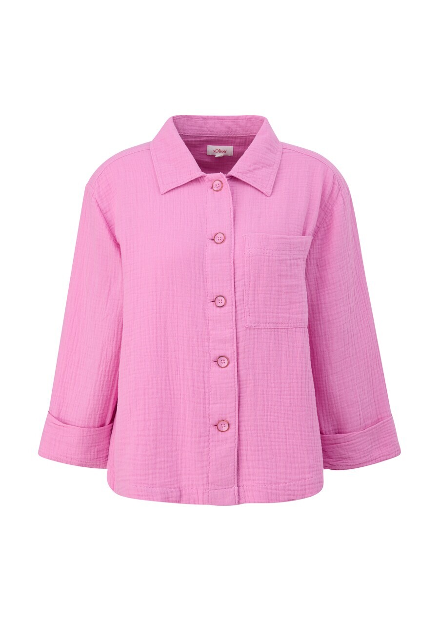 

Блузка с коротким рукавом s.Oliver Blouse, розовый